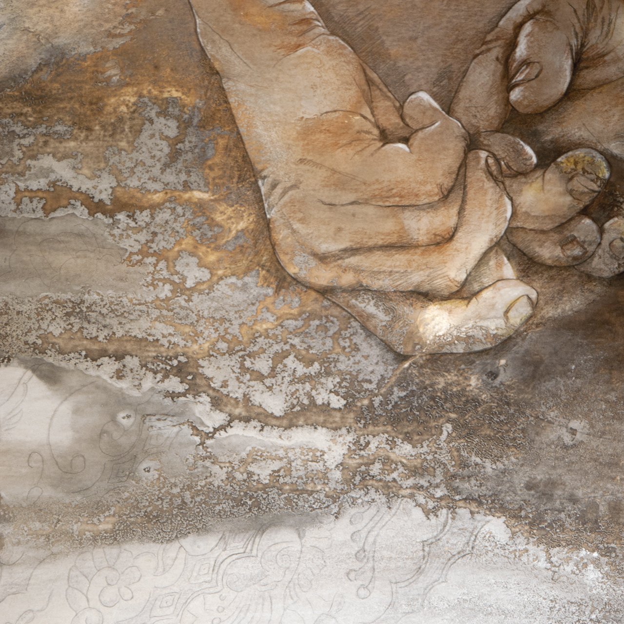 Volume on flat background.